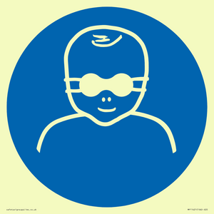 Mandatory: Protect infants eyes with opaque eye protection